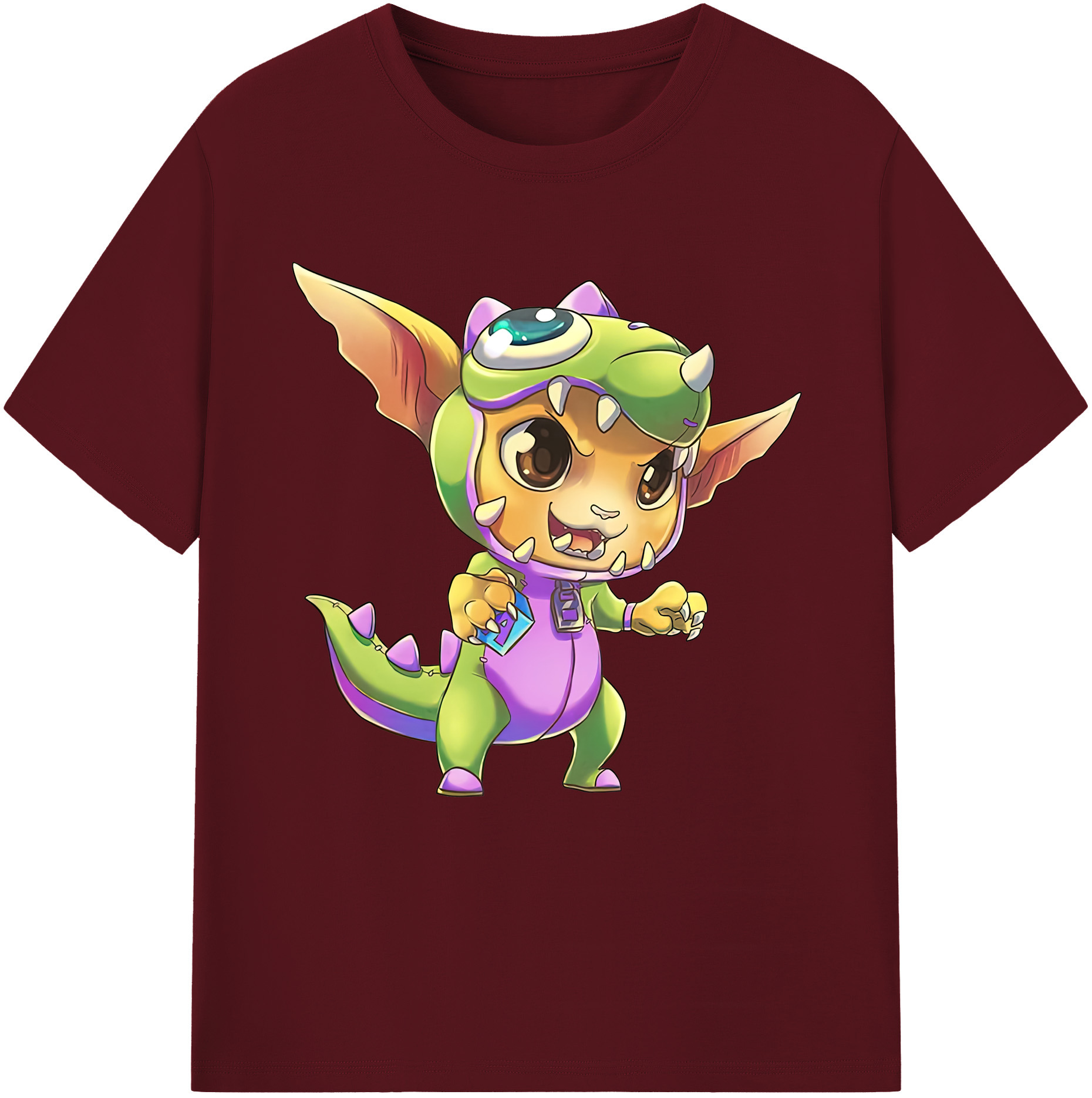 リーグ・オブ・レジェンド League of Legends LOL 綿100％半袖Tシャツ（フロントプリント）